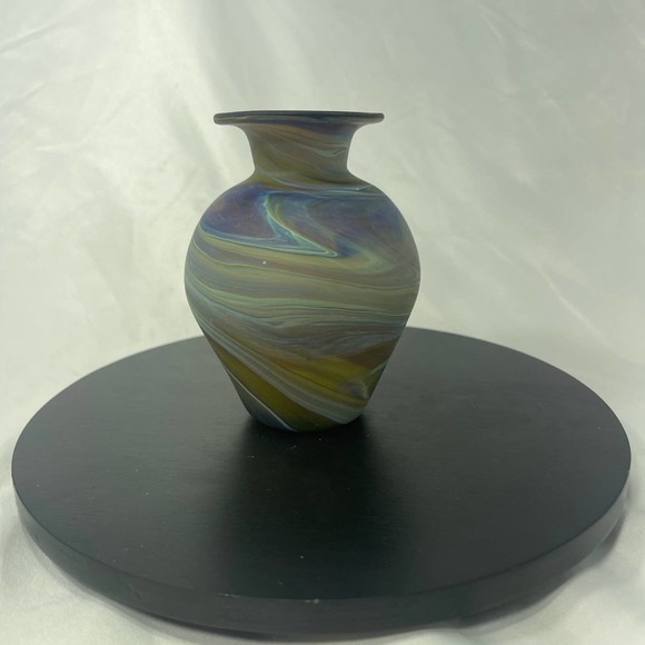 no brand Other - VTG Pheonitian  blown glass vase